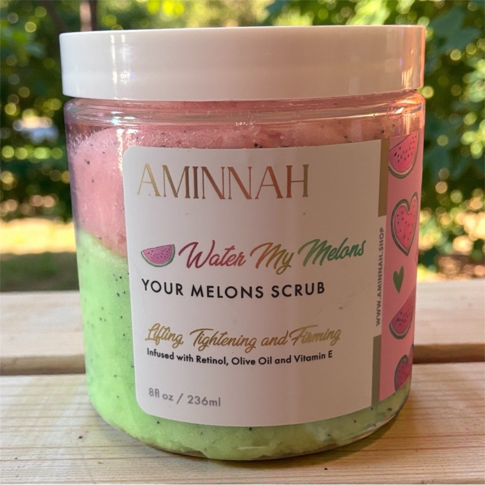 Aminnah— Water my Melons Your Melon Scrub
